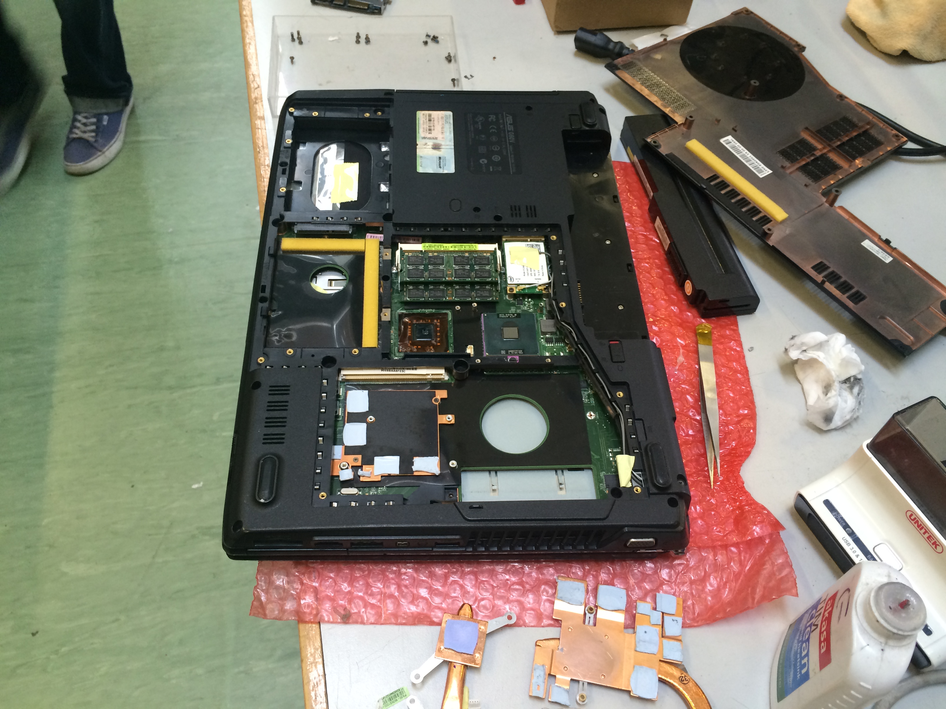 Asus G60V NVIDIA GeForce GTX 260M Graphics Repair