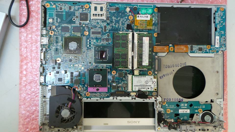 Sony VGN-FZ21E DC Power Jack Repair