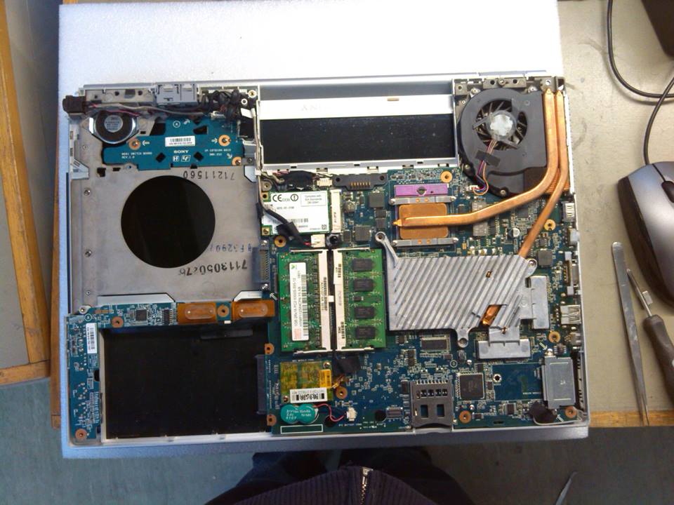 Sony VGN-FZ31M NVIDIA GeForce 8400M GT Graphics Repair