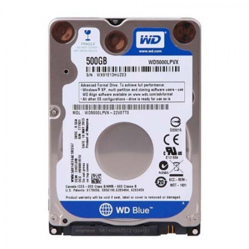 WD Blue 2.5″ Mobile Hard Drive Data Recovery